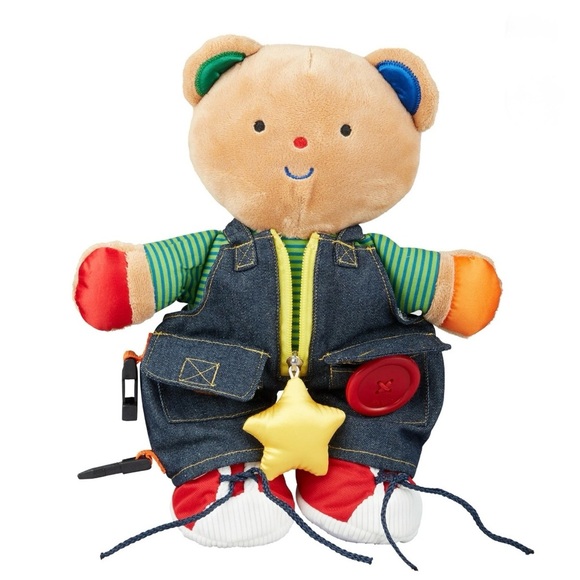 Melissa & Doug Other - Melissa & Doug K's Kids - Teddy Wear Stuffed Bear
Educational Toy 14"